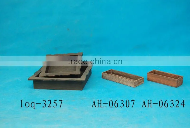 carbonize wooden cutlery tray