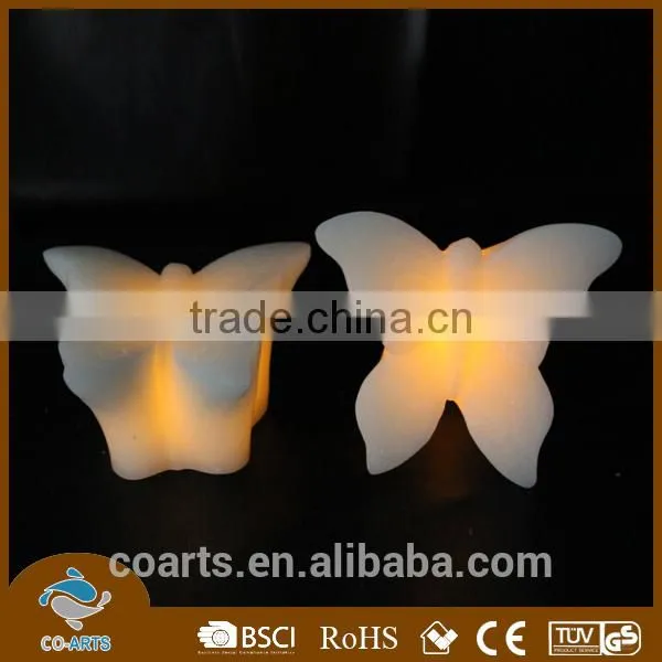 Hot sell butterfly mini led tea light candle