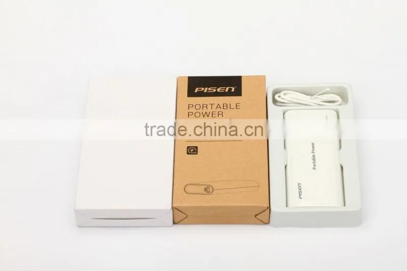 Pisen portabl power 10000mAh for mobile phone/tablet