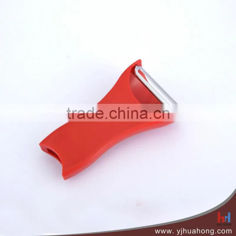 Transparent plastic handle peeler HPL-27