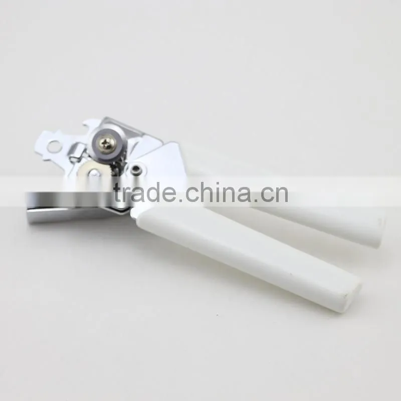 White Handle Nice Design Multifunction Manual Can Bottle Opener