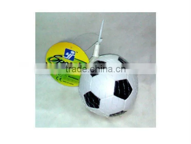 black and white football
