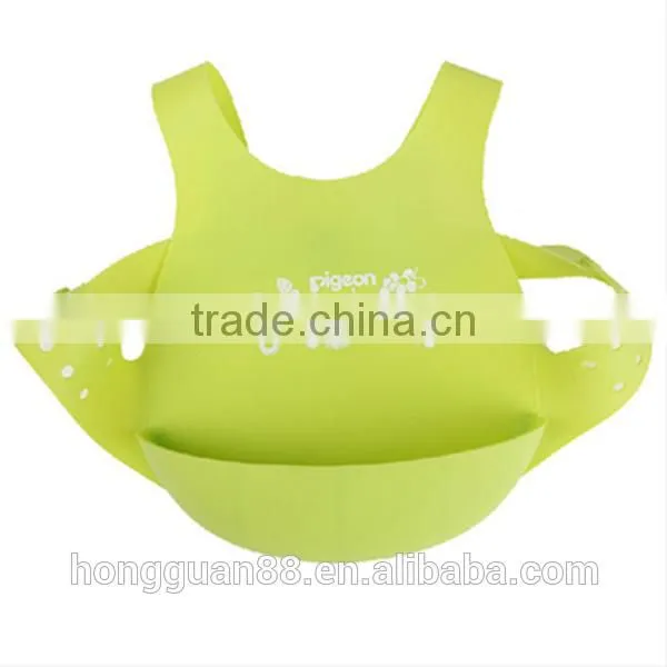 1pc New Kid Infant Baby Washable Silicone Feeding Bib Cute Cartoon Patterns Bib