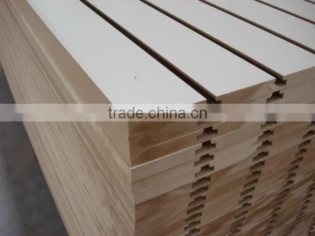 GROOVED SLOTTED MDF