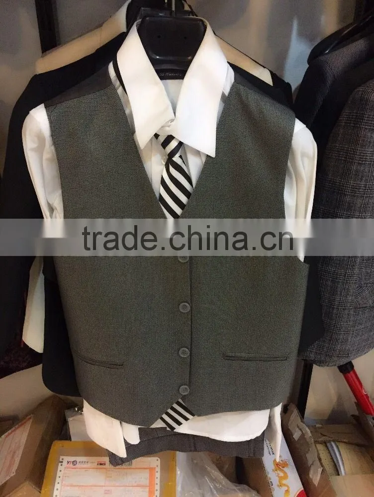 2017 the new design fashionable party suit for cute and sunshine boys