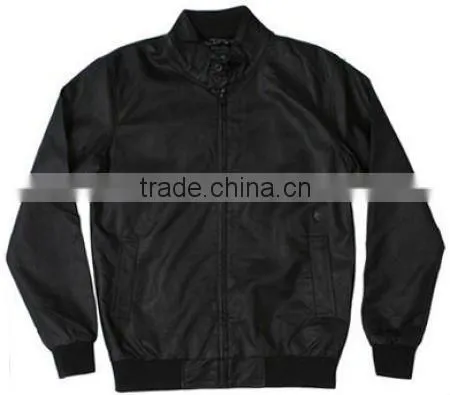 Men's Oxford black waterproof jacket