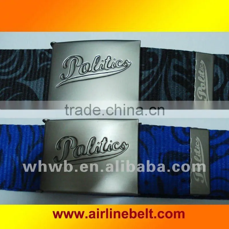 Top quality fashionable designer costume belts/Simple buckle belts