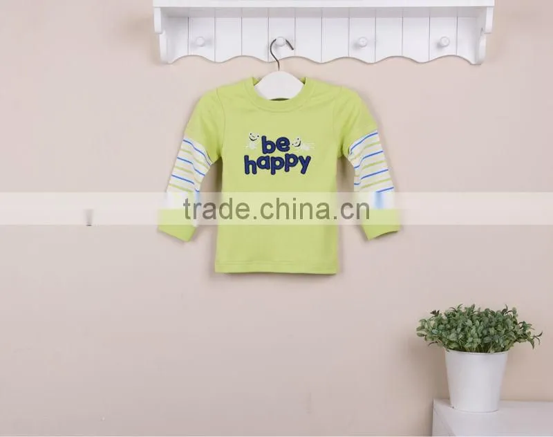 2013 Autumn baby clothes 100% cotton t-shirt long