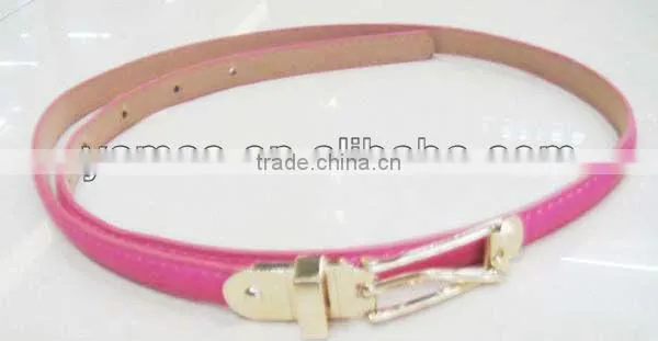 ladies fashion red belt
