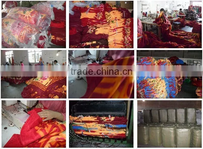thick coral fleece blanket