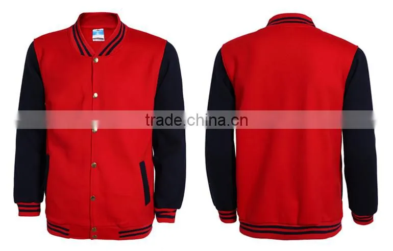 Fashion Men jacket wholesale popular baseball jacket strikingly