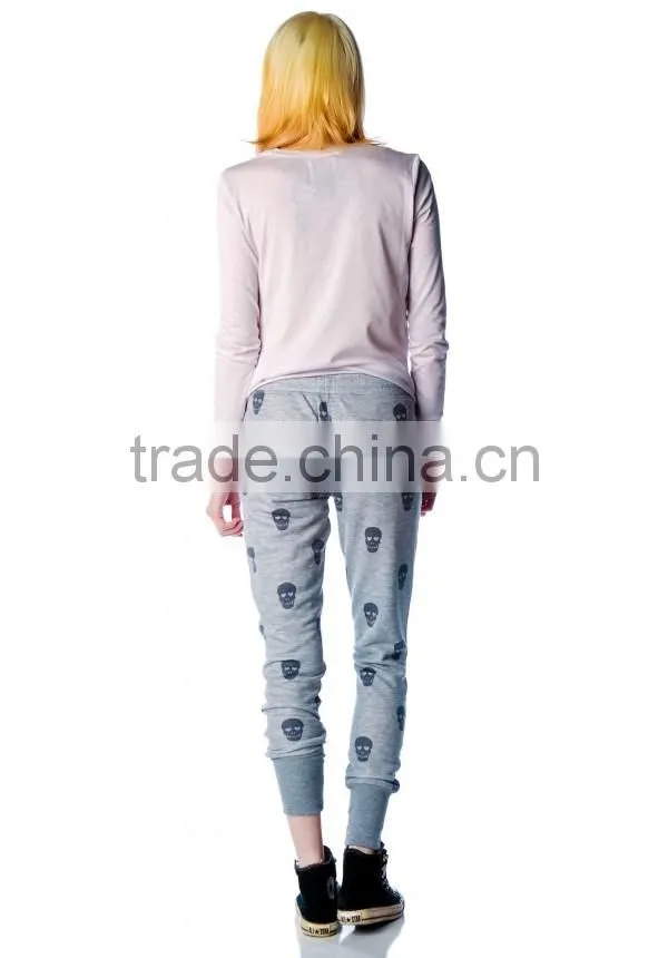 wholesale fashion print sportwear sweatpants for women