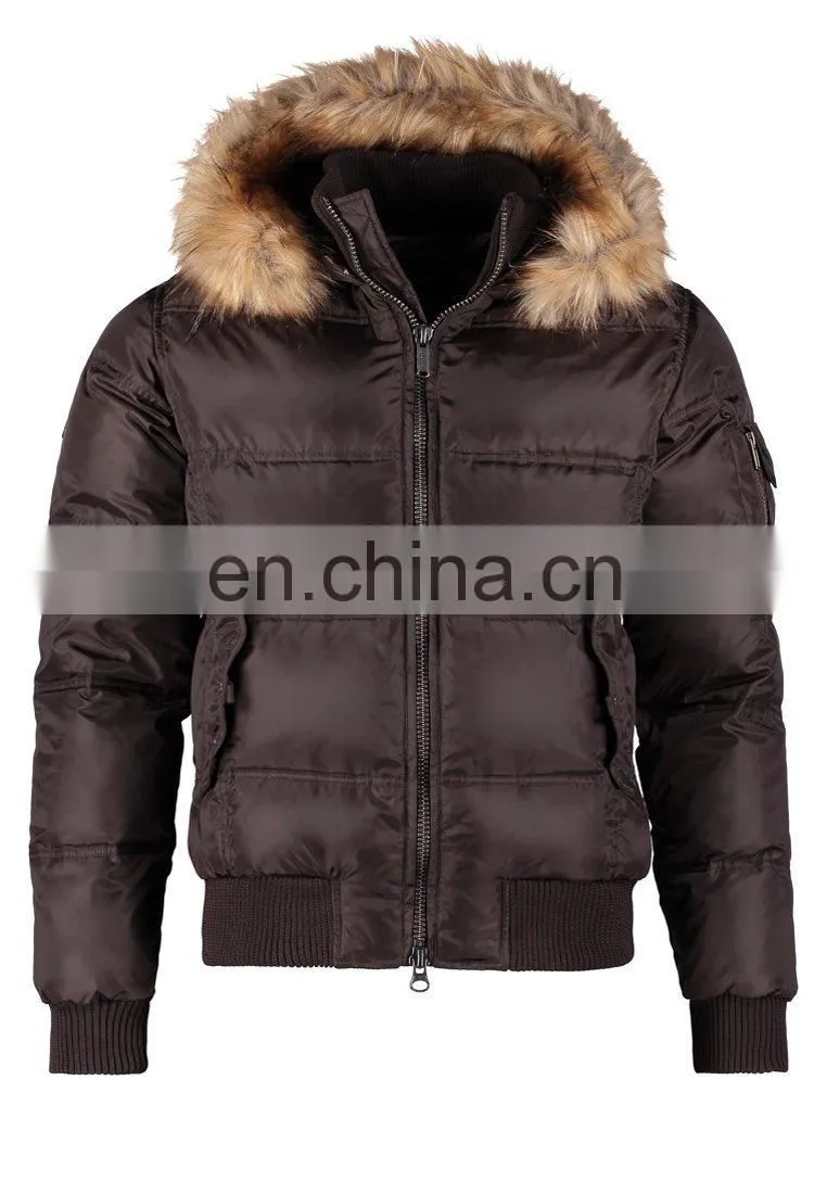 soft artificial down jacket for men