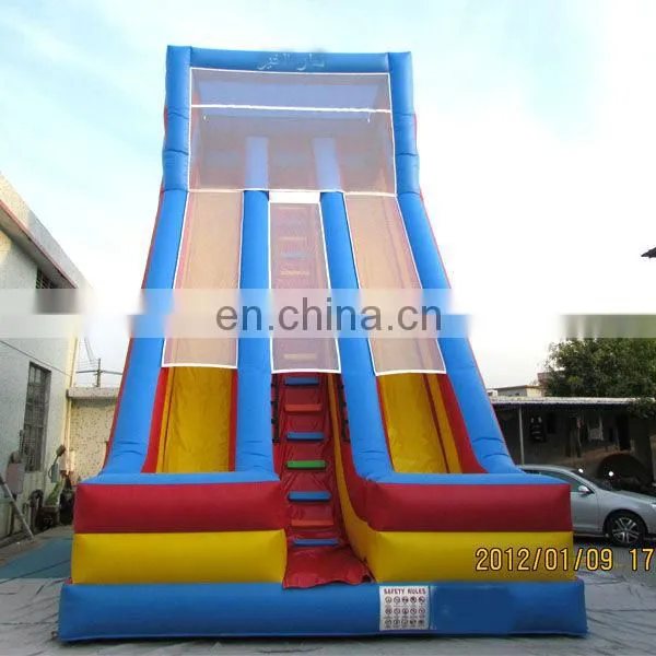 Guangzhou TOP super long hippo inflatable water slide