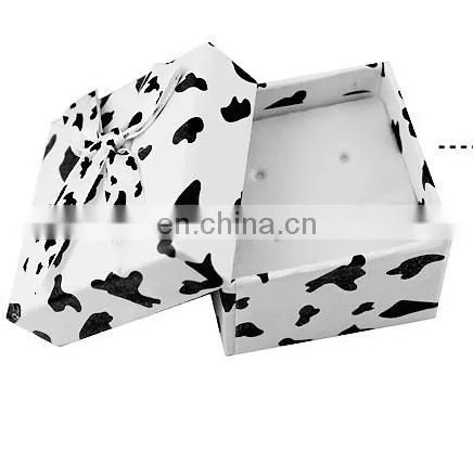 High quality custom leather belt box gift box paperboard box for Jewelry and gifts