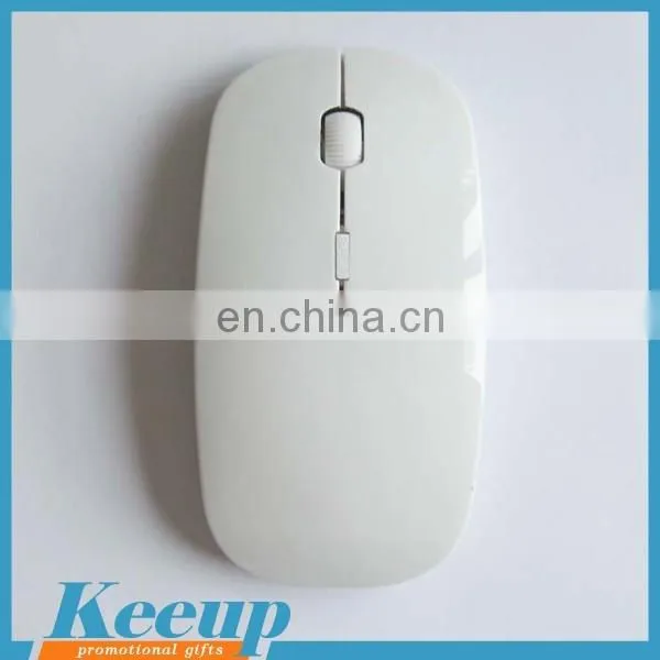 Keeup custom logo slim fancy wireless computer mouse for promotion gifts