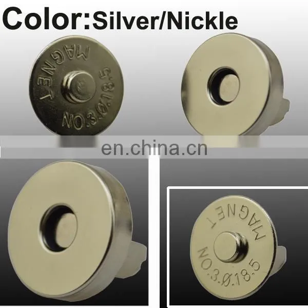 New fashion snap magnet button for leather bags