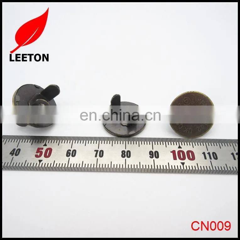 China supply 18mm anti-brass thin magnetic snap button