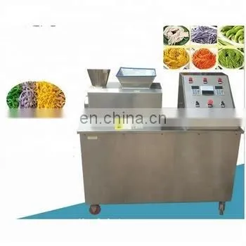 Hollow stuffed noodle producer Italy macaroni making machine Color with a filling noodle machine