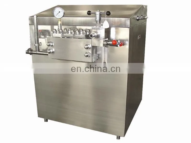 Factory Food Ultra-high pressure homogenous emulsifying equipment homogenizer homogenizing machine for juice drinks dairy milk