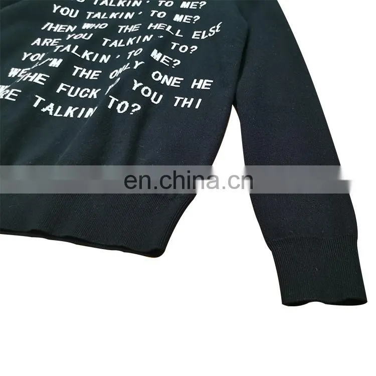 DiZNEW OEM High Quality Men Sweater Print Christmas Sweater