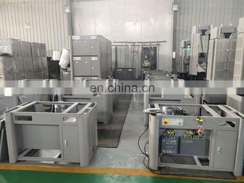 Computerized utm 1000kn tensile universal testing with microcomputer controlled servo steel stranded wire test machine