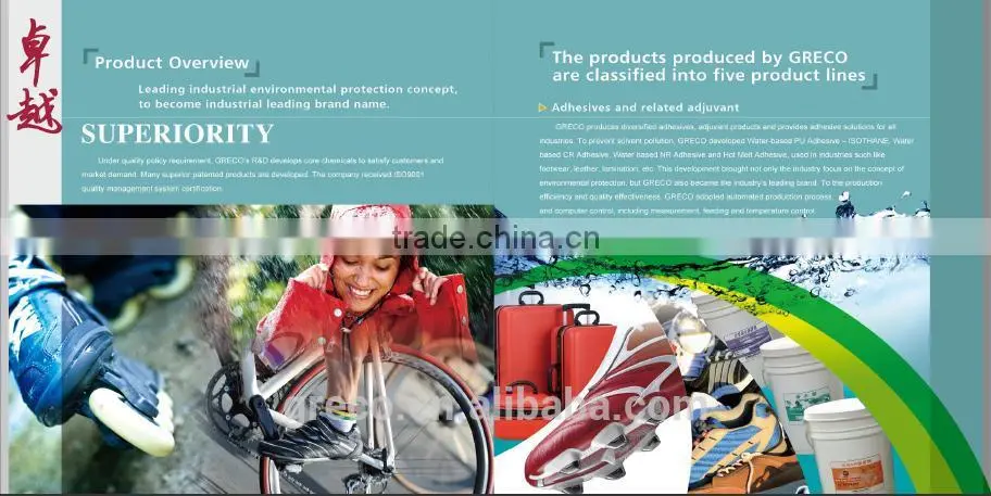 shoe adhesive for shoe industry