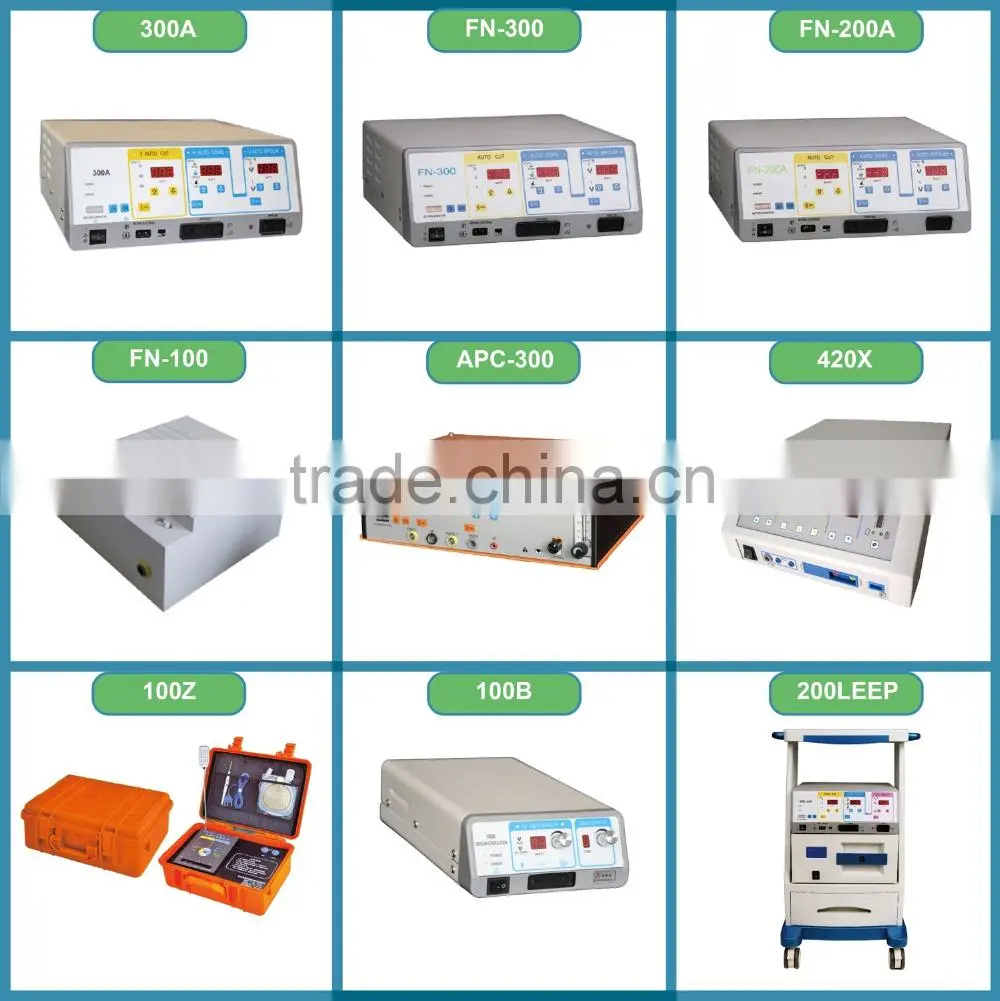FN-300A CE approved Medical High Frequency Electrosurgical Generator for laparoscopic surgery