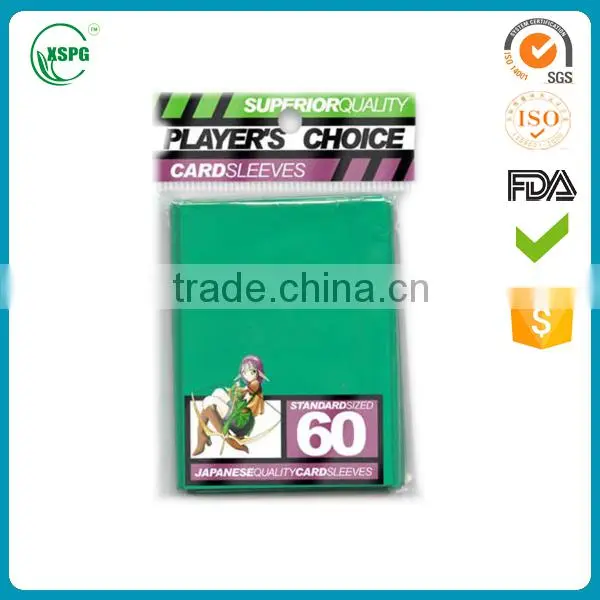 laminated plastic deck card sleeves, deck card protector