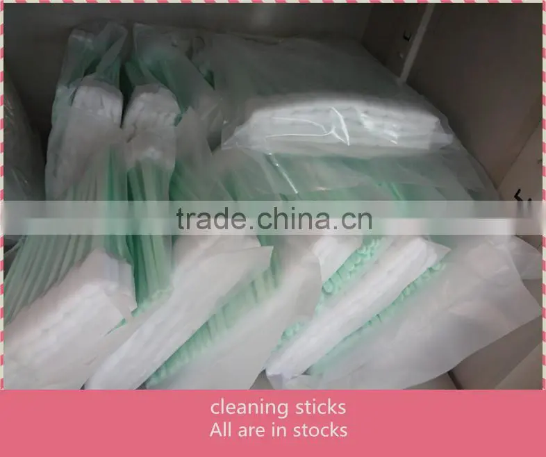 cleaning swabs for solvent printer and print head cleaning sticks
