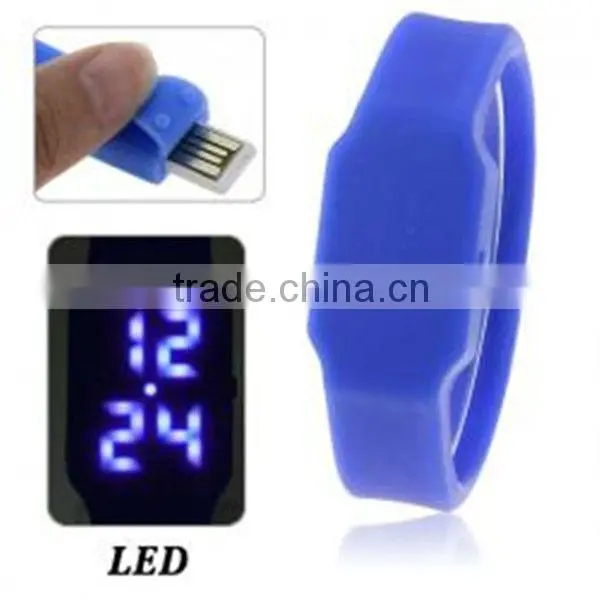 2013 faceless led watch led light up watches