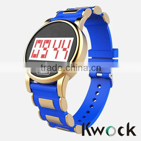 Black / White Display Color and Rotatable Design Gms bluetooth watch phone