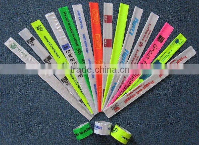 Safety reflective slap wrap