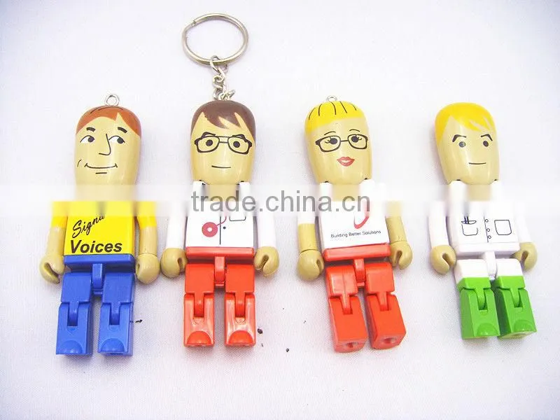 Flash Memory 8GB people Cartoon USB Flash Memory