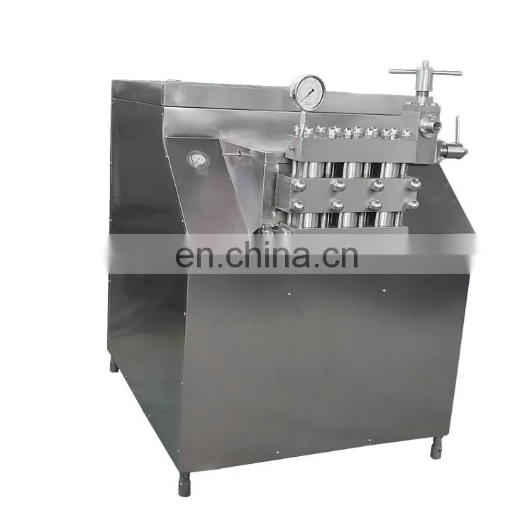 Shanghai Factory Genyond industrial small milk high pressure homogenization machine homogenizer and pasteurizer for milk