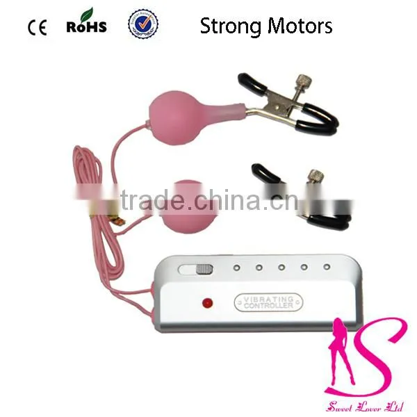 Mutil Speed Vibrating Breast Nipple Vibrator Sucker Nipple Teasing Clit Sex Toy