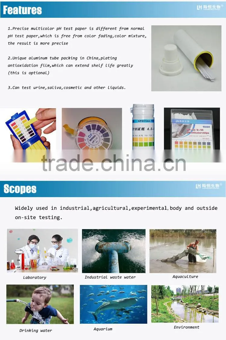 special pH test paper