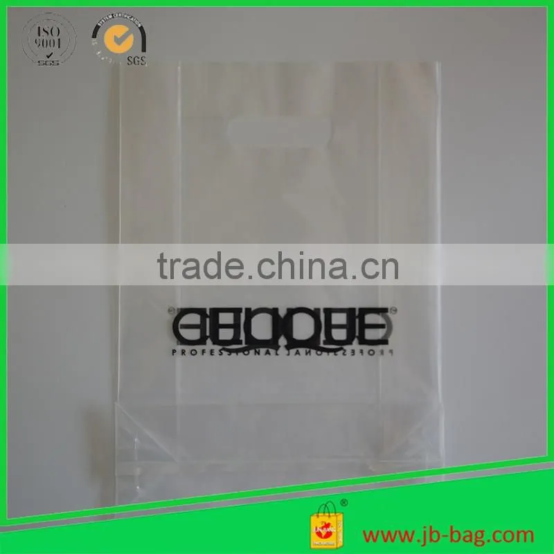 LDPE Die Cut Plastic Bags White LDPE Plastic Shopping Bags 2Mil Poly Plastic Bags 12''x16''x5'' Cheap Shopping Plastic Bags