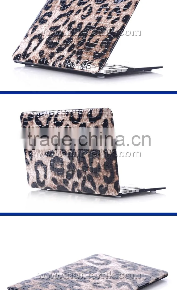 Stylish Elegant For Macbook 15" Leather PC Case
