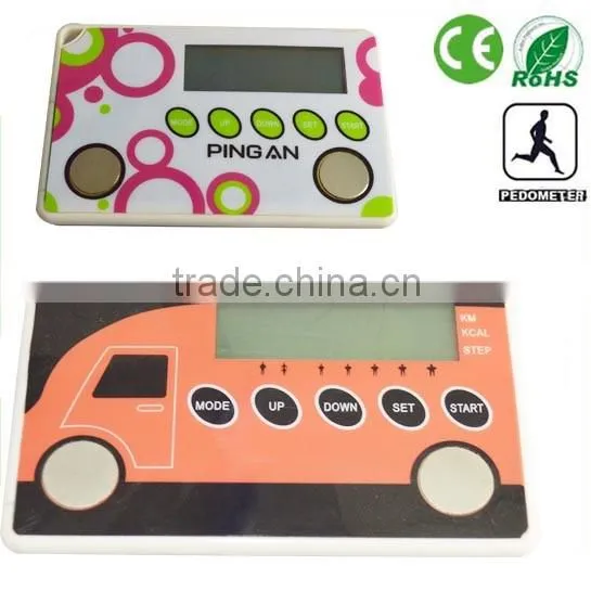 lowest price customized pedometer with 3d motion sensor