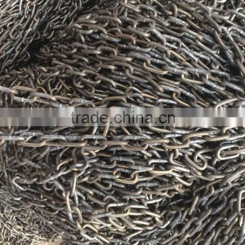 Rough with Close Joint Without Plating and Polish Self Color Link Chain for Animals