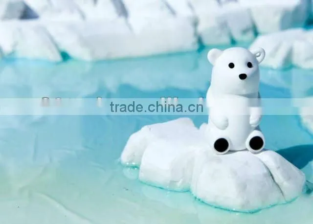 Popular Animal USB Pen Drive 2.0 White Polar Bear USB/1gb/2gb/4gb/8gb/16gb/32gb