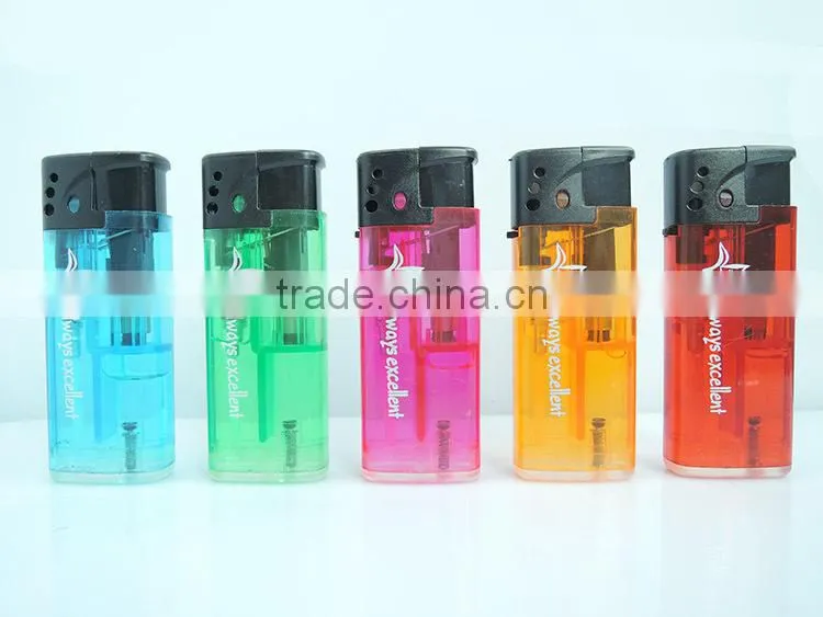 mini design translucent disposable windproof lighter