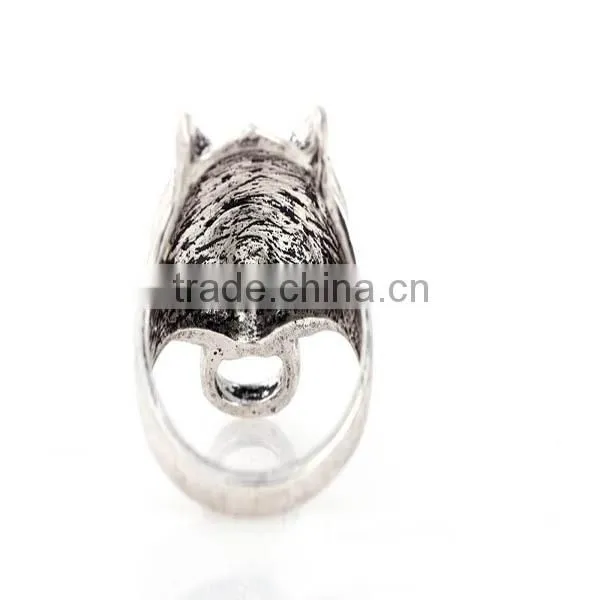 Hot sale alloy punk rings, wholesale skull ring