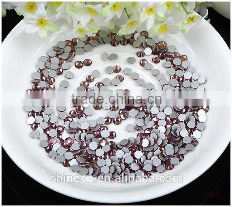 China Manufacture YIWU Wholesale Hot Sale SS12 nail art rhinestone phone case diy hot fix crystal rhinestone
