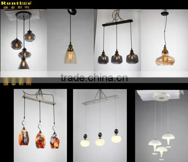 2016 New Modern 3d Glass Pendant Light RT3023