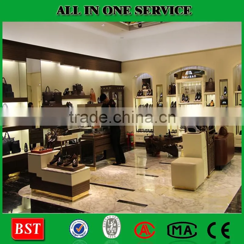 Wooden Display Cabinet for Fashion Shoe Store