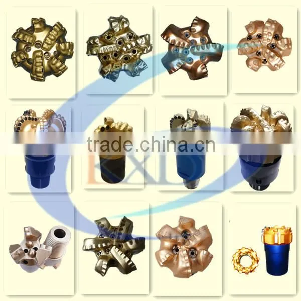 API 152MM 5 Blades PDC Diamond Rock Drill Bit for Oil Well Drilling