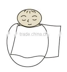 Embroider bath towel baby/for baby wholesale