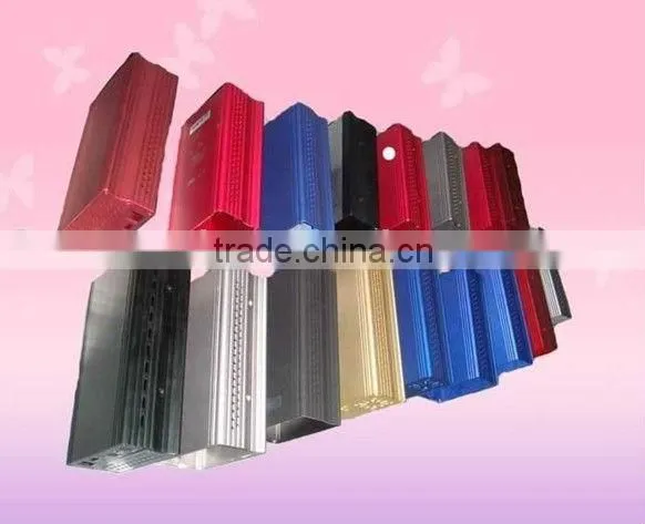Wood Grain Anodized Aluminum Profiles
